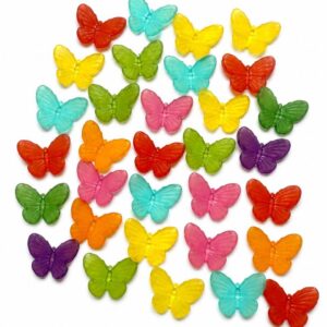 Colorful Butterfly Beads for Jewellery Making & DIY Crafts