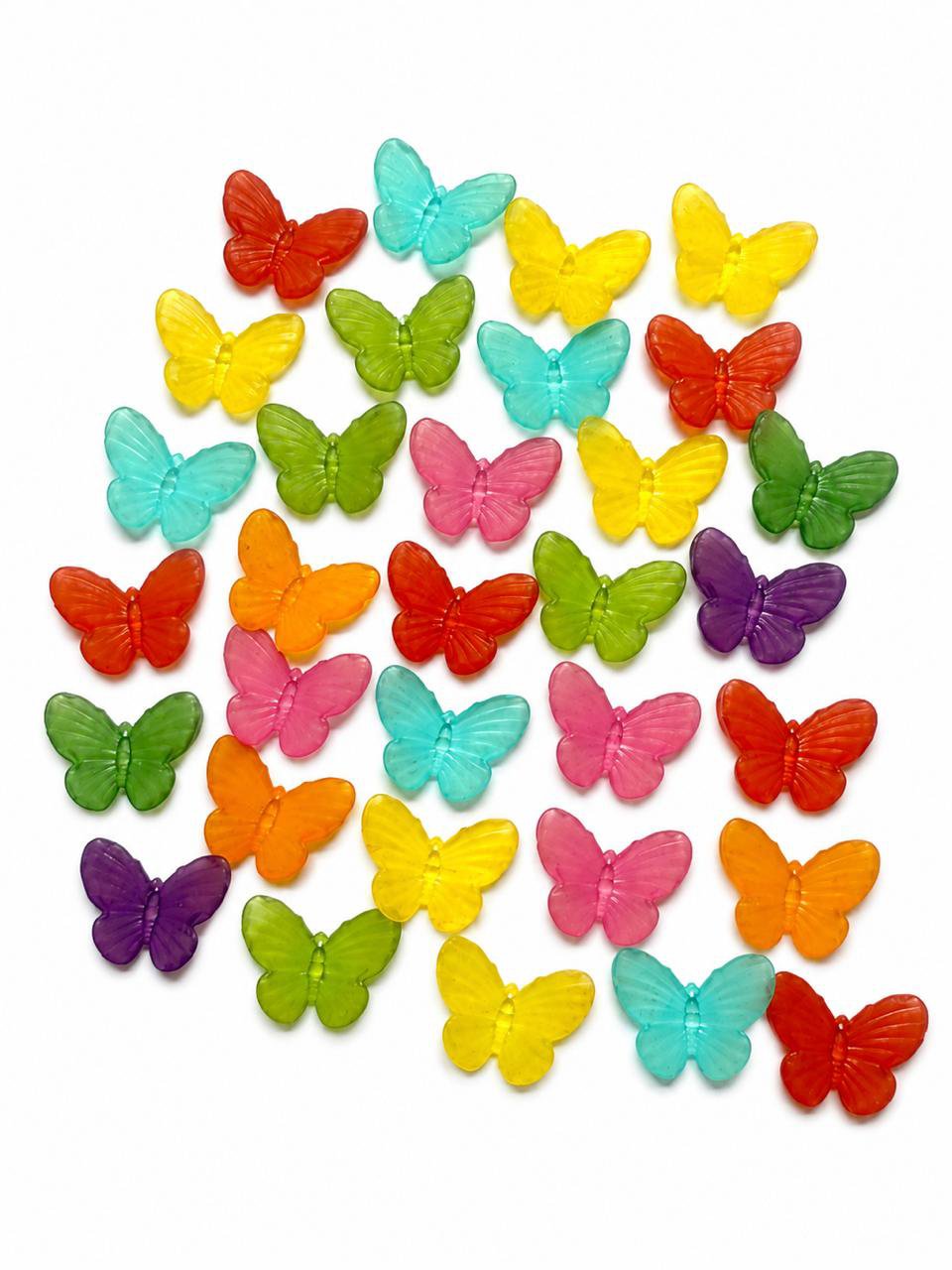 Colorful Butterfly Beads for Jewellery Making & DIY Crafts