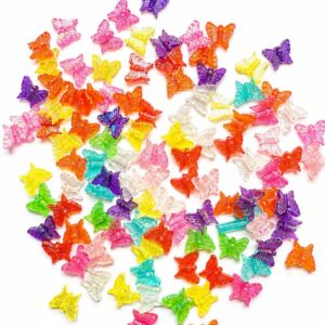 Butterfly Beads for Jewellery Making & DIY Crafts – Pack of 10