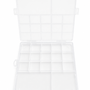 storage box Multi-Purpose Storage Organizer Box | 15+2 Compartments Portable Beads & Jewelry Container