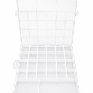storage box Multi-Purpose Storage Organizer Box | 24+2 Compartments Portable Beads & Jewelry Container