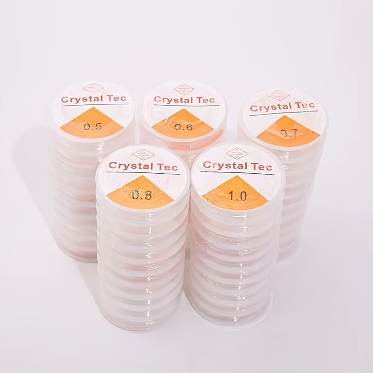 Premium Crystal Tec Elastic Beading Cord for Jewelry Making