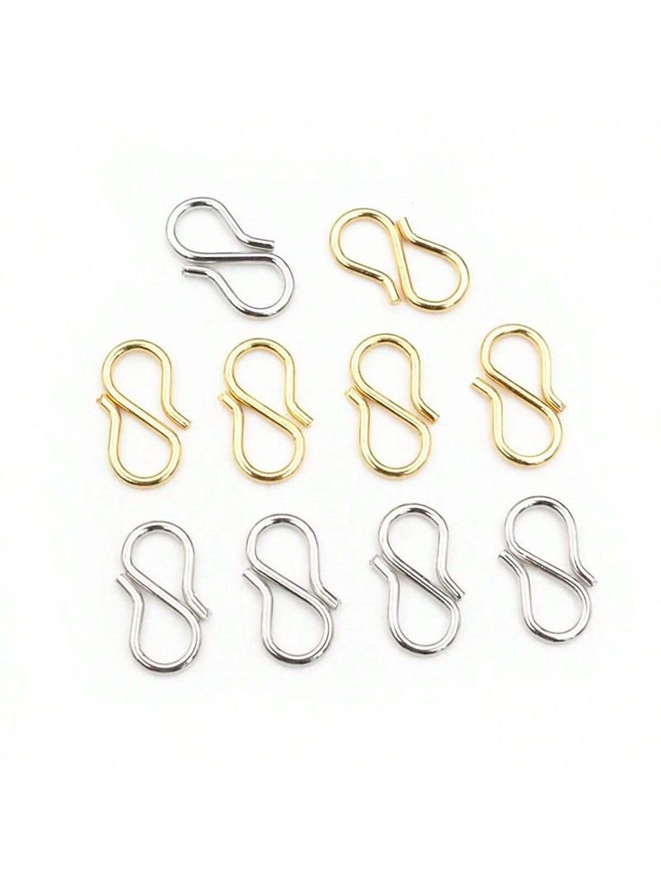Metal S Hook Connector for Jewelry Making & Chain Linking - Image 2