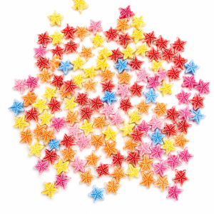 Multicolor Starfish Shape Flatback Charms for DIY Crafts