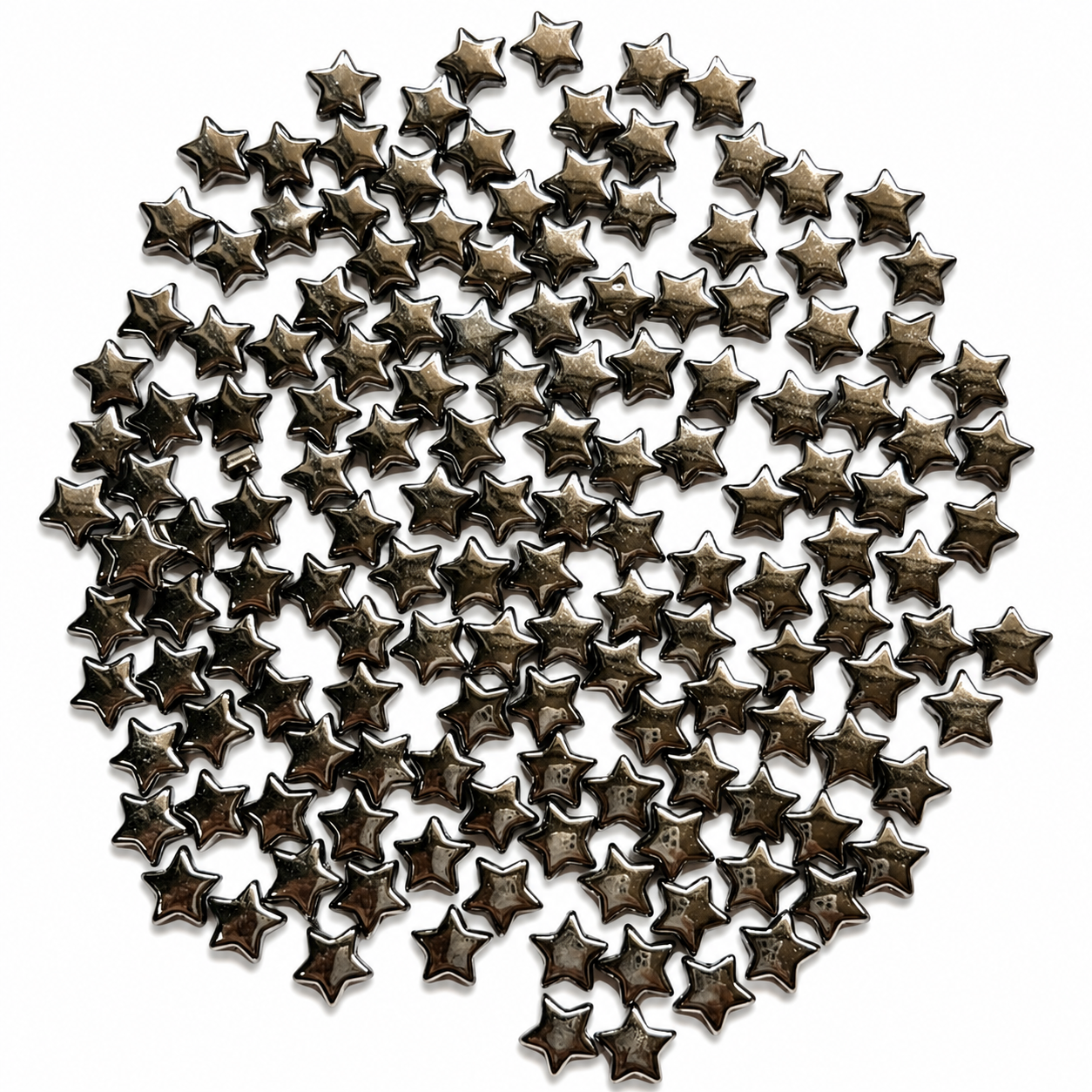 Gunmetal star Shape Spacer Beads for Jewelry Making