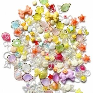 Mix colour Beads Soup & DIY Charm Combo Pack mix random no selection