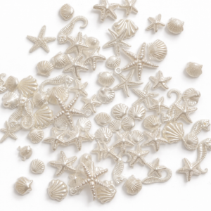pearl Ocean Theme plastic Charms Mix for Jewelry Making mixed
