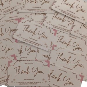 Thank You Cards for Small Business Packaging & Customer Appreciation(pack of 50 pieces ) -2