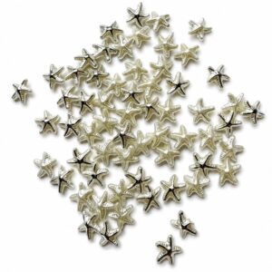 Elegant Starfish Pearl Charms