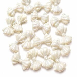 pearl bow beads