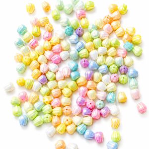 Pastel AB butterfly Acrylic Charms for Jewellery Making (Mixed Colours)
