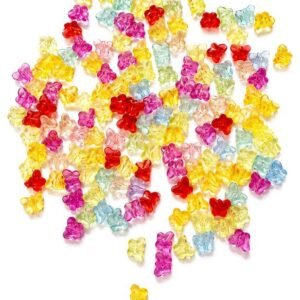 mini butterflies Charms for Jewellery Making (Mixed Colours)