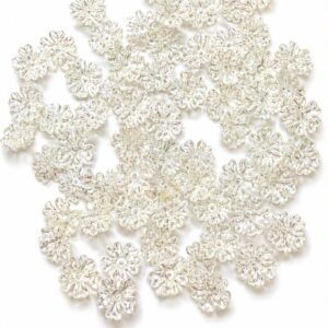 AB Crystal Flower Acrylic Beads for Jewellery Making