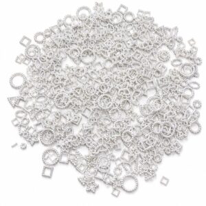 pastel mixed colour beads