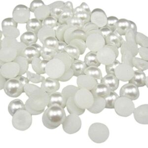 half cut pearl beads