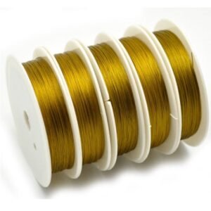 Gear wire jewellery making wire
