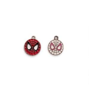 spider man couple charms (pair)