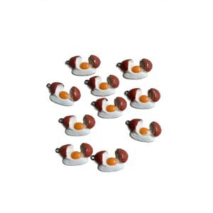 cracked egg yolk charm (1 piece random)