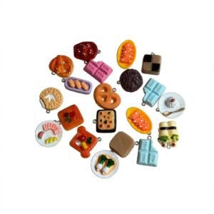 food mini charms,resin charms miniature charms (1 piece random )