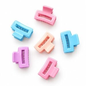 mini square cutout clutcher combo of 4 (random colour)