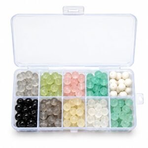 matte frosted beads box kit with box 200 beads