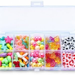 pastel cute charms box kit-mix charms design with box