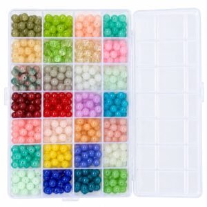 glass beads box 20 each beads