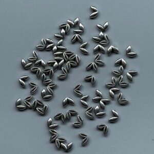 Jaw leaf Silver charms,pack of 10 piece combo