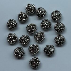 Antique silver lion charms,pack of 10 piece