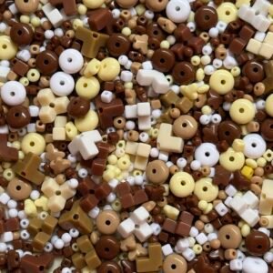 Pastle carmel mix beads combo (50 g)