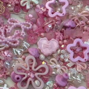 Blush Bloom mix beads soup (random beads )