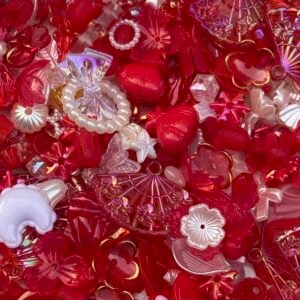 Cherry love mix beads soup (random beads )